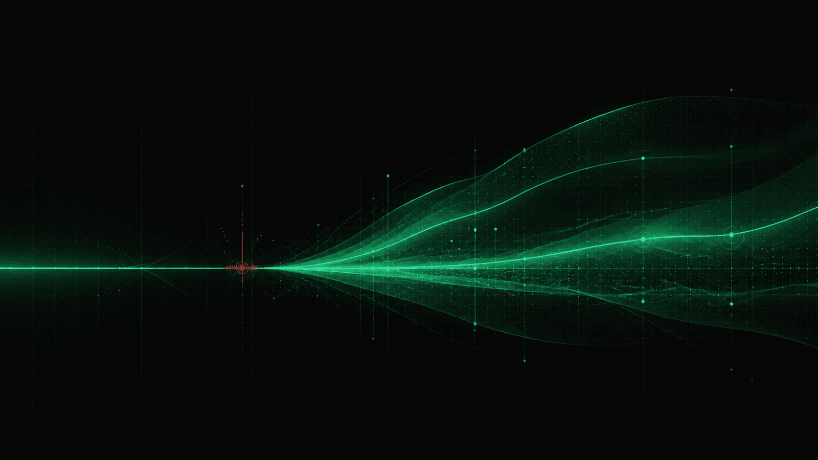 Emerald telemetry signals expanding from a detected production failure